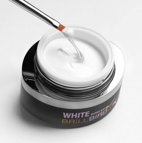 BrillBird LUX White Gel 5ml (Gel-Effekt Nagellack)