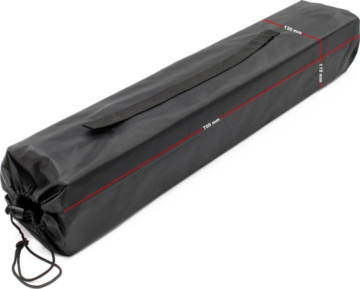 Produktbild Wiltec Camping Rolltisch 70x69cm Campingtisch faltbar Outdoor Tisch klappbar Alu