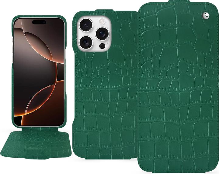 Actual product image Noreve Vertical leather shell (Apple iPhone 16 Pro)