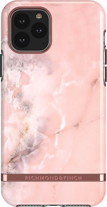 Actual product image Richmond & Finch Pink Marble - Rose Gold Details (Apple iPhone 11 Pro)