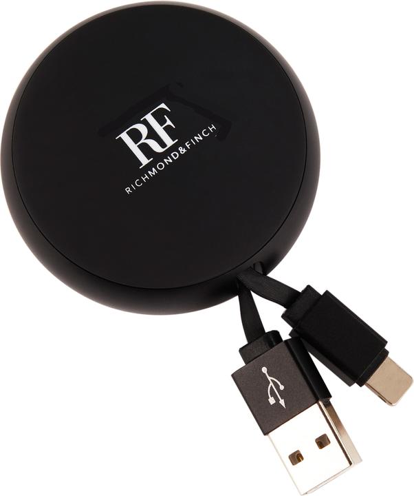 Productafbeelding Richmond & Finch USB-C kabel met intrekbare doos (0.90 m)