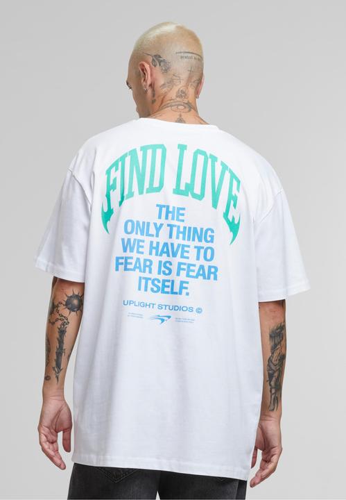Actual product image Urban Classics Upscale Find Love Oversize Tee - 172759 (XS)