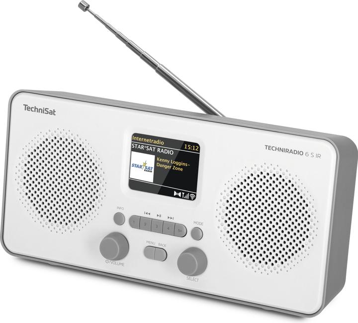 TechniSat Techniradio 6 S IR (UKW, Internetradio, DAB+, Bluetooth, WLAN)
