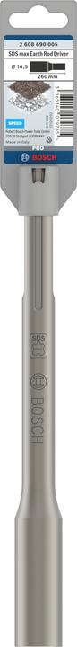 Actual product image Bosch Professional Zubehör PRO SDS max Earth Rod Driver 16.5 x 260 mm (260 mm)