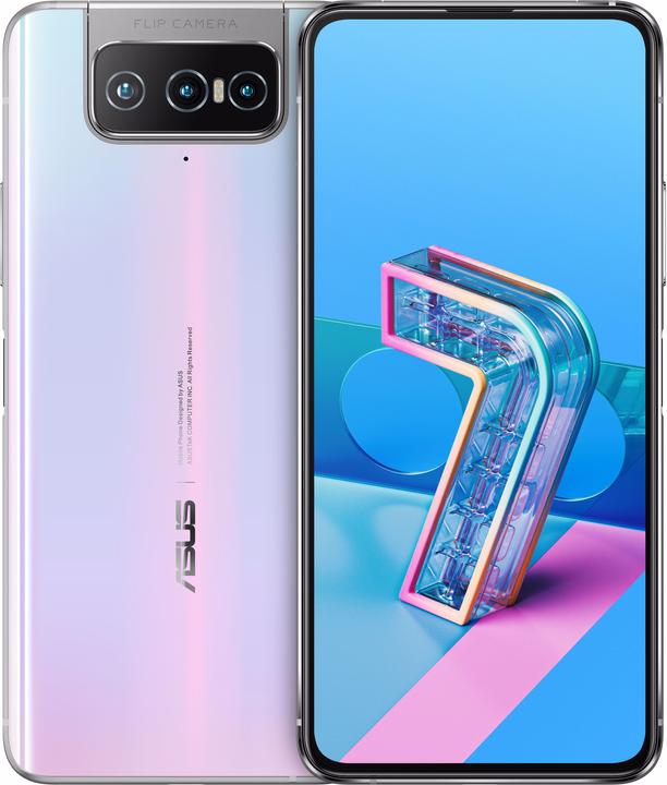 Produktbild ASUS Zenfone 7 Pro (256 GB, Pastel White, 6.67", Dual SIM, 64 Mpx, 5G)