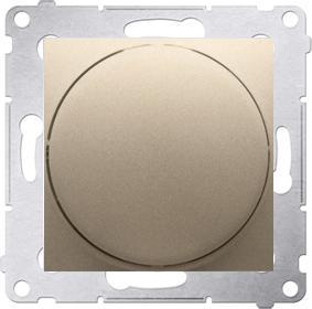 Image du produit Kontakt Simon Simon 54 variateur rotatif pour LED dimmables 230 V (module) 2250 W or mat DS9L.01