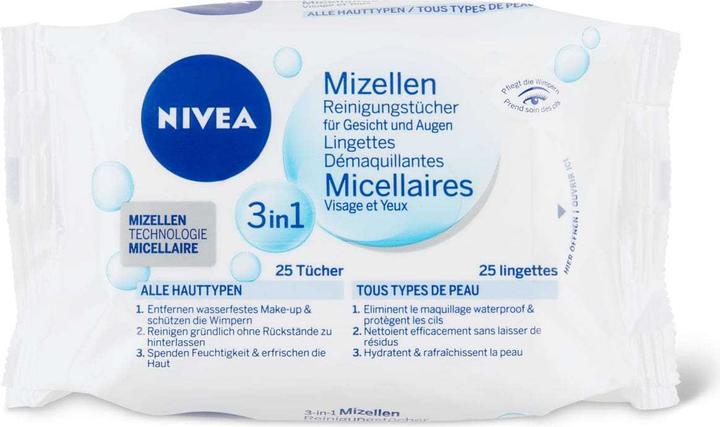 Produktbild NIVEA Mizellen Reinigungstücher 3in1 (Reinigungstücher)