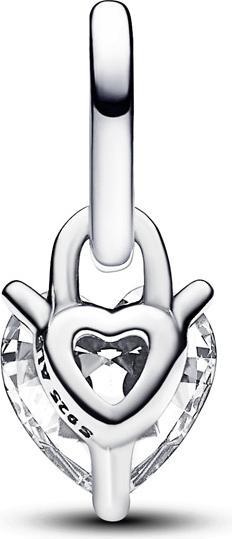 Actual product image Pandora ME Keyhole Heart Mini (Sterling silver, Enamel)