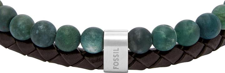 Immagine prodotto Fossil Armband JEWELRY (21.50 cm, Acciaio inossidabile, Cuoio)