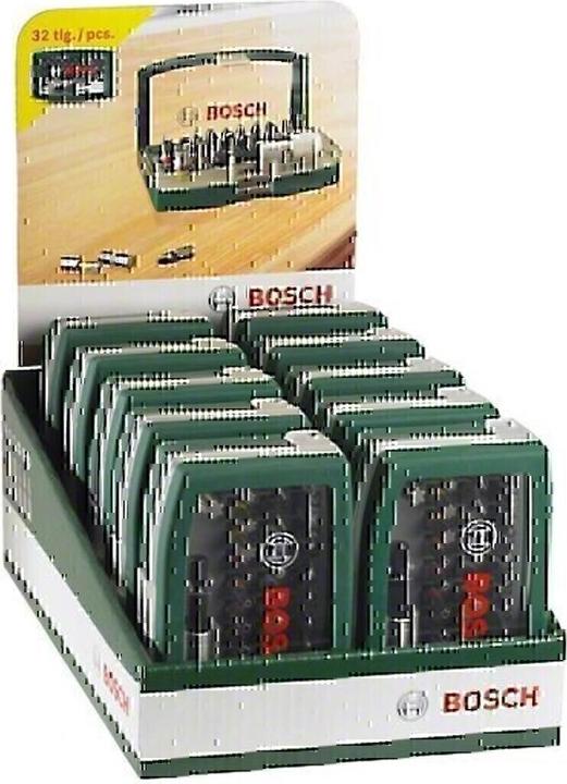 Produktbild Bosch Zubehör Schrauberbit-Set mit Farbcodierung, 32-teilig (Innensechsrund TX M10, Innensechsrund TX M15, Innensechsrund TX M20, Innensechsrund TX M30, Kreuz Phillips PH M1, Kreuz Phillips PH M2, Innensechsrund TX M25, Innensechsrund TX M27, Innensechsrund TX M40, Kreuz Pozidriv PZ M1, Kreuz Pozidriv PZ M2, Kreuz Phillips PH M3, Kreuz Pozidriv PZ M3)