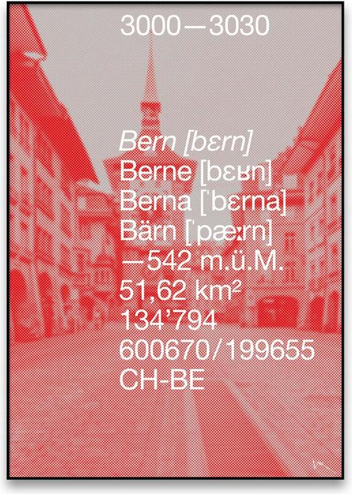 Produktbild Plakativ Bern Poster A2 (59.4 x 42 cm)