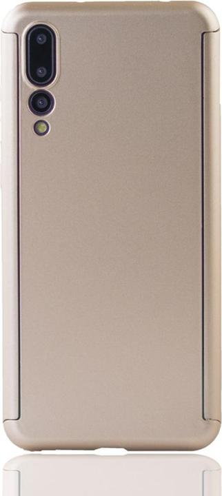 Produktbild König Design Hülle Handy Schutz für Huawei P20 Pro Full Case Cover Displayschutz Bumper Gold (Huawei P20 Pro)