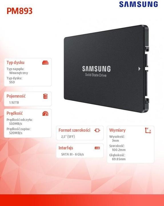 Produktbild Samsung PM893 Retail (1920 GB, 2.5")