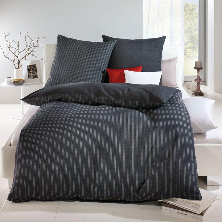 Produktbild BettwarenShop Zeitlos Wintersamt (Bettwäsche Set, 240 x 220 cm, 80 x 80 cm)