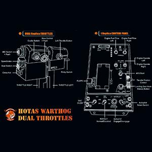 Produktbild Thrustmaster Hotas Warthog Dual Throttle (PC)