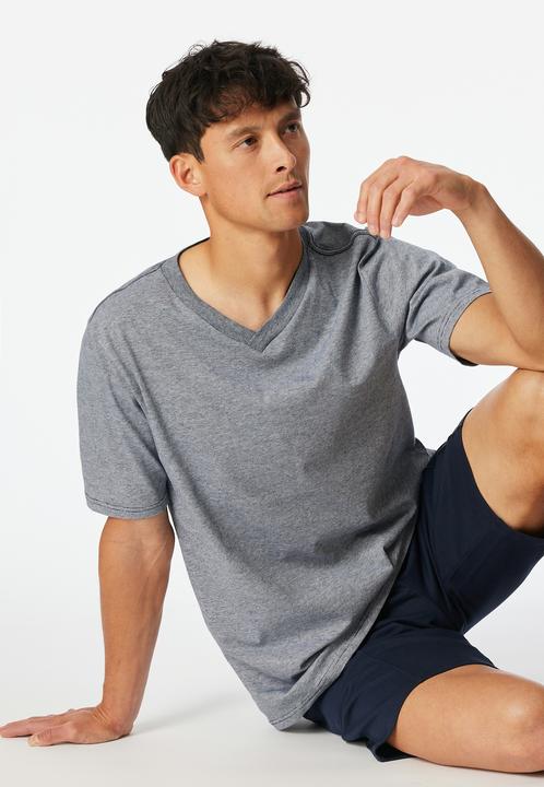 Produktbild Schiesser Pyjamaoberteil T-Shirt - Mix + Relax (58)