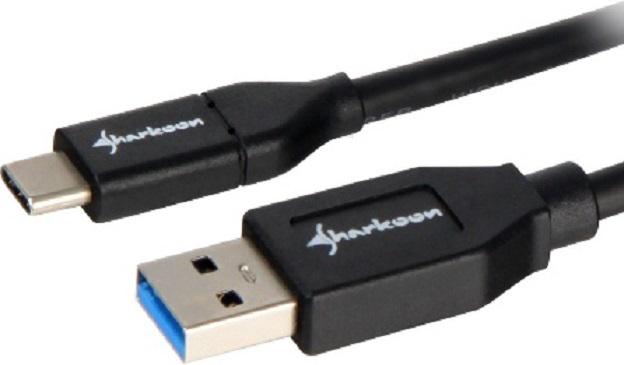 Produktbild Sharkoon USB 3.1 Gen. 2 A auf C (0.50 m, USB 3.1)