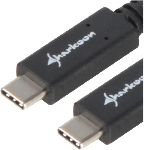 Actual product image Sharkoon USB 3.1 Gen. 2 C auf C (0.50 m, USB 3.1)