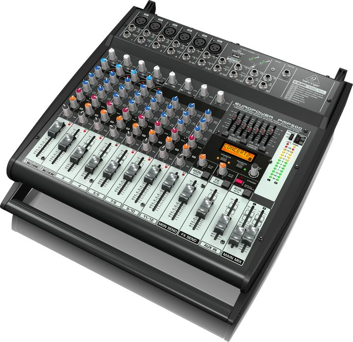 Image du produit Behringer Mixeur de puissance PMP500 2x 250 W Kan (Studio et mixeur live)