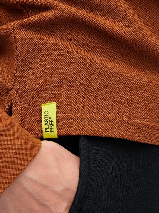 Actual product image Mover Plastic Free Sportswear Long Sleeve Merino Polo (XL)