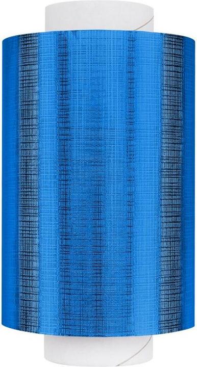 Fripac Alu-Haarfolie Super-Plus 15 my Geprägt, 100 m x 12 cm Blau