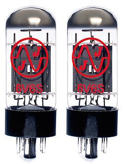 Jan Vanderstorm Tube JJ 6V6S matched pair (2)
