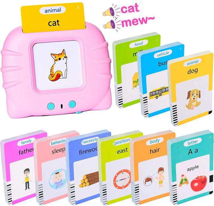 Produktbild Activity Board Sprechende Flash Cards Frühes Lernspielzeug Vorschule Lernen Lesen Maschine Interaktives Geschenk (Englisch)