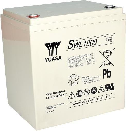 Produktbild Yuasa SWL1800 12V 57,6Ah USV-Batterie - Longlife (12 V, 57.60 Ah)