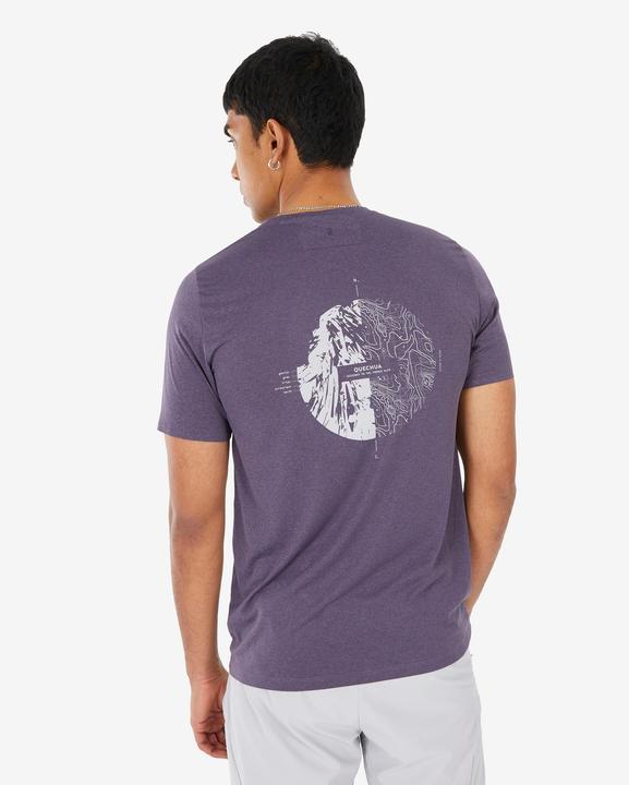 Actual product image Quechua Men's short-sleeved hiking shirt - MH500
