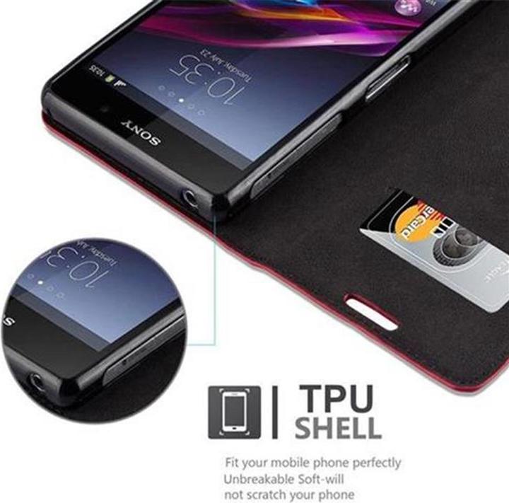Produktbild Cadorabo Book Invisible Magnet Cover (Sony Xperia Z1)