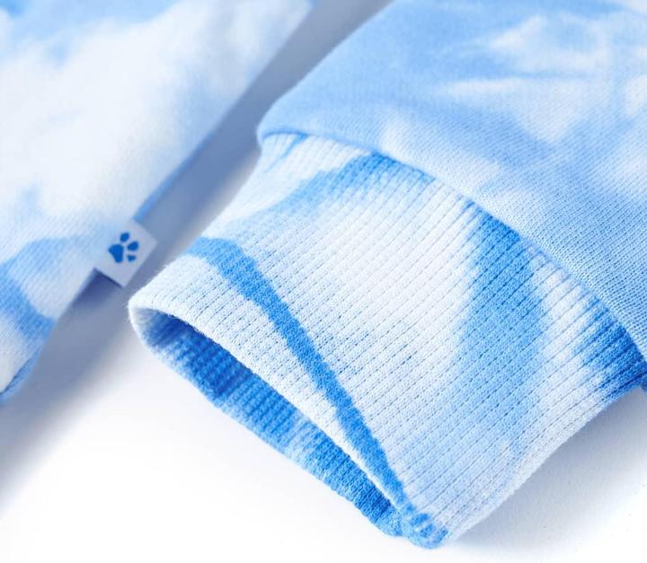 Immagine prodotto VidaXL Felpa da bambino azzurro 104,Materiale: 85% cotone. 15 (104)