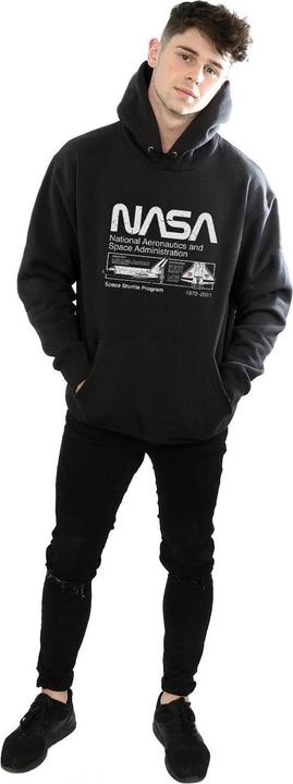 Immagine prodotto Nasa Felpa da uomo con cappuccio Space Shuttle (M)