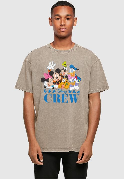 Immagine prodotto Absolute Cult Topolino - Maglietta oversize con lavaggio acido degli amici Disney - 114995 (XS)