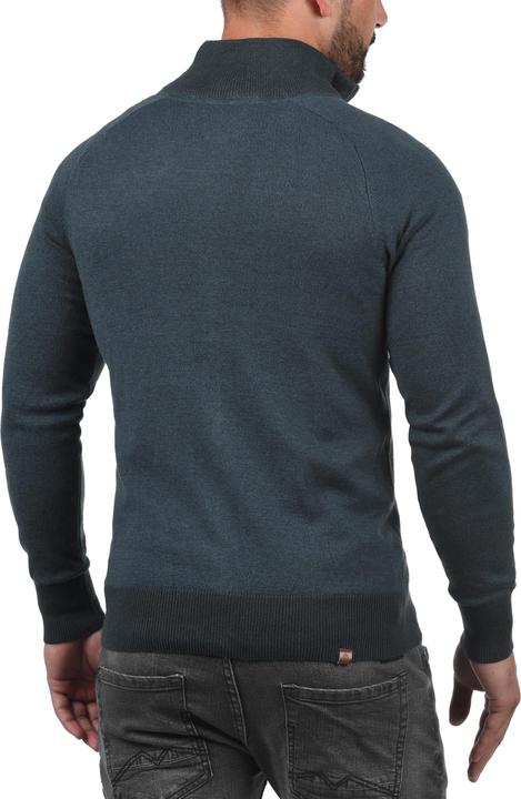 Immagine prodotto Blend Ganbolf Maglione In Maglia Grossa Pullover Con Colletto Troyer In Cotone 100% Stampa (L)