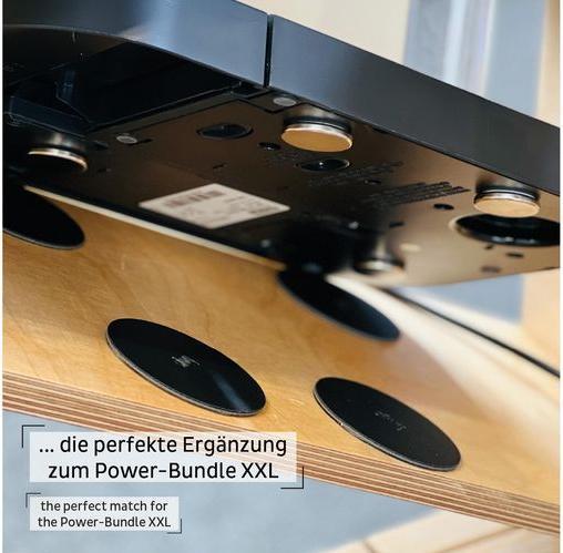 Actual product image Silwy Metal pad Superstrong 1 piece, black, detail colour (1 x)