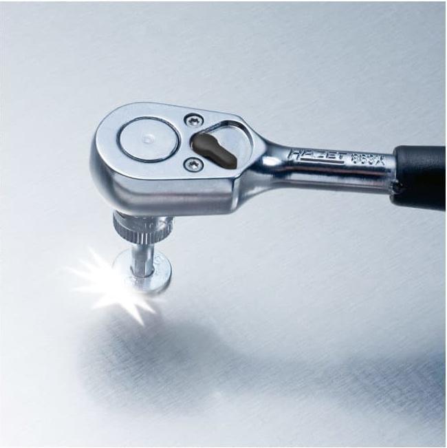 Actual product image HAZET Extension 868 ∙ Square, hollow 6.3 mm (1/4 inch) ∙ Square, solid 6.3 mm (1/4 inch) (6.3 mm)
