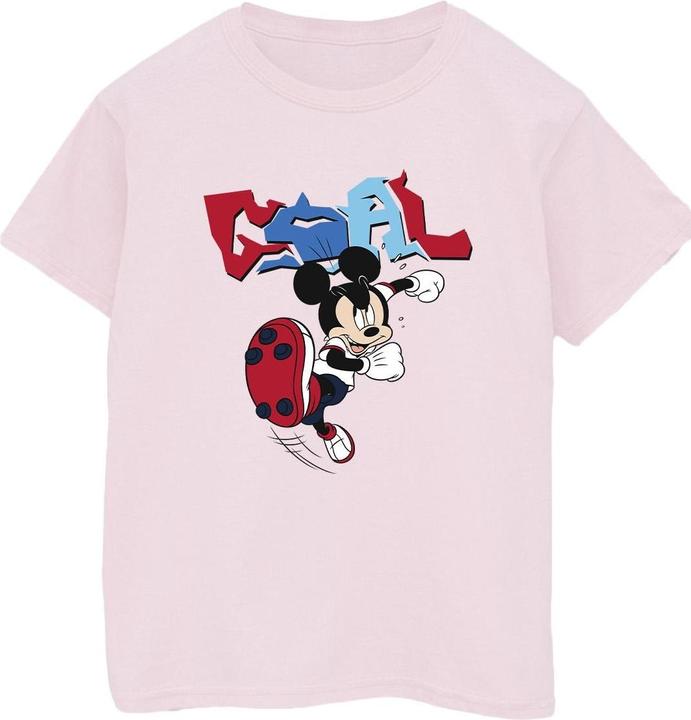 Disney Mickey Mouse Goal Striker Pose TShirt (S)