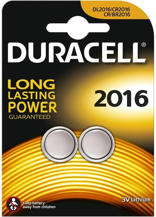 Actual product image Duracell Knopfzellen (1 pcs., CR2016, 72 mAh)