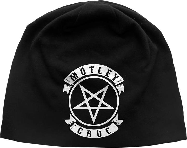 Motley Crue Pentagramm Mütze Erwachsene (One Size)