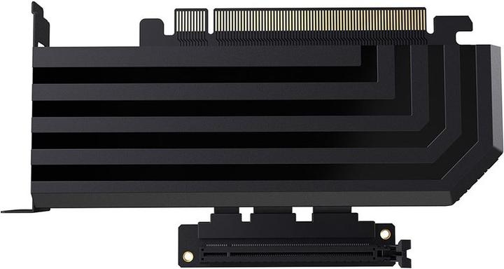 Actual product image Hyte Riser Cable PCIe 4.0 bk 200mm ACC-HYTE-PCIE40-B