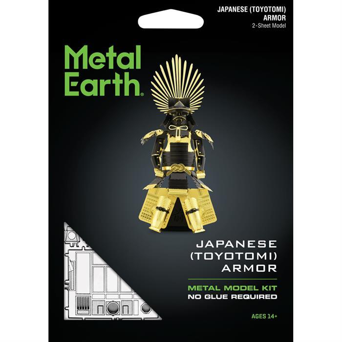 Actual product image Metal Earth Japanese Toyotomi (Armor series)