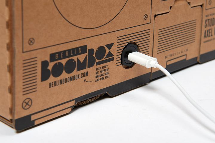 Image du produit Boombox de Berlin (Fonctionnement sur piles)