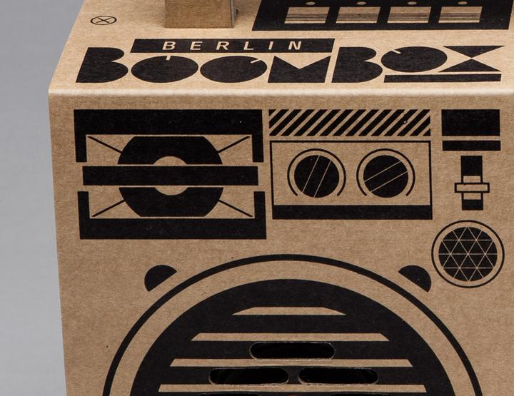 Image du produit Boombox de Berlin (Fonctionnement sur piles)