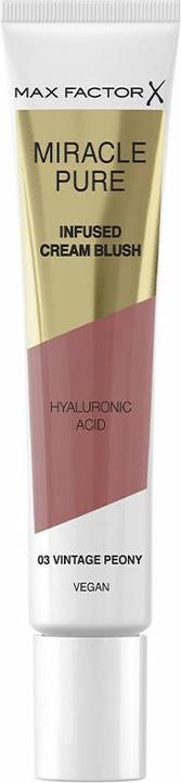 Actual product image Max Factor Miracle Pure Infused Cream Blush (03 Vintage Peony)