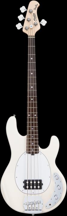 Image du produit Guitare basse, S.U.B., StingRay RAY4, Vintage Cream (Basse électrique, Tilleul, Acajou, Jatoba)