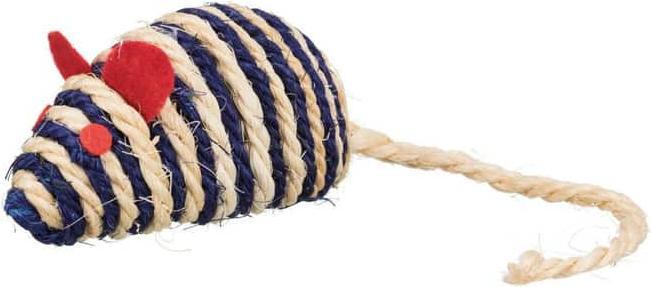 Produktbild Jolly Paw Jollypaw - Katzenspielzeug - Sisalmaus mit Glöckchen - 1 Stück (Katzenminzespielzeug)