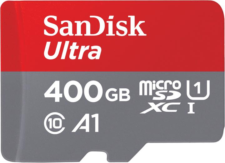 SanDisk Ultra microSDXC U1 (400 GB, microSDXC, U1, UHS-I)