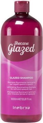 Productafbeelding Inebrya Shecare Glazed Illuminating Shampoo voor dof en mat haar 1000ml (1000 ml, Vloeibare shampoo)