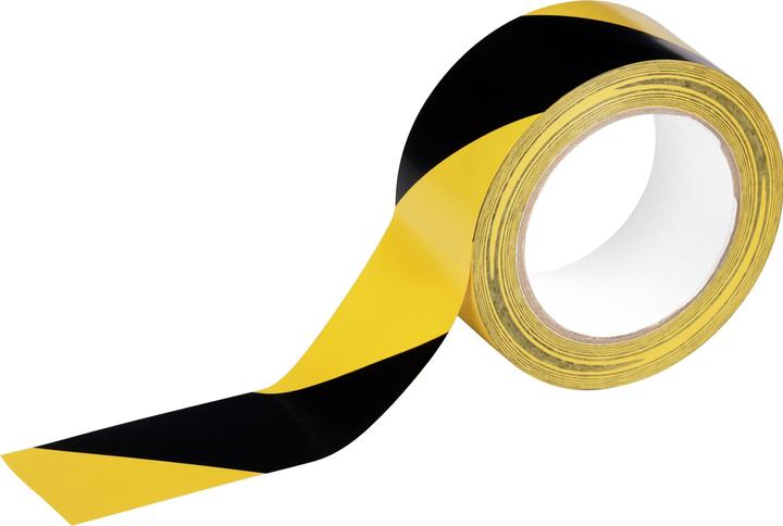 Produktbild Durable Markierungsband DURALINE® Basic 50/016 gelb/schwarz (50 mm)