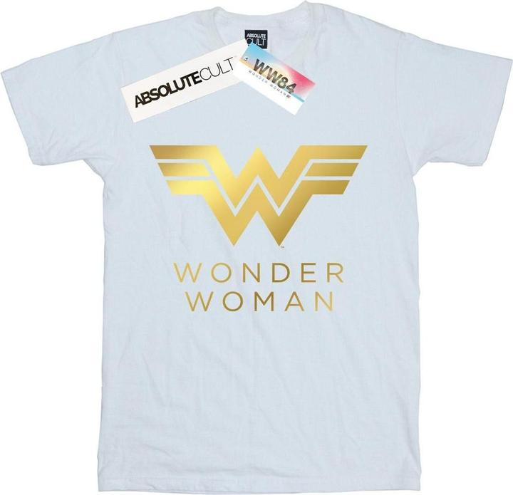 Wonder Woman 84 Golden Logo TShirt (L)